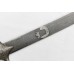 Sword Damascus Steel Blade Silver Bidari Work Handle Sheath 40.1 inch